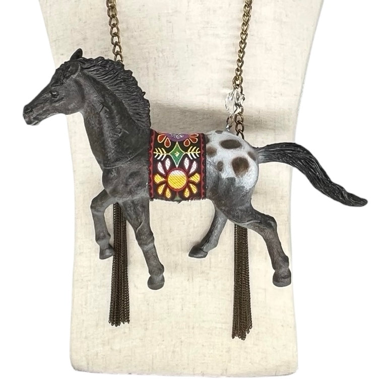 Vintage Horse necklace