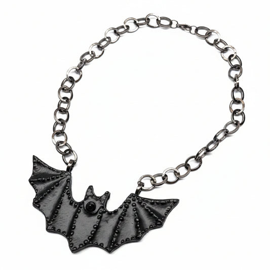 Metal Bat necklace