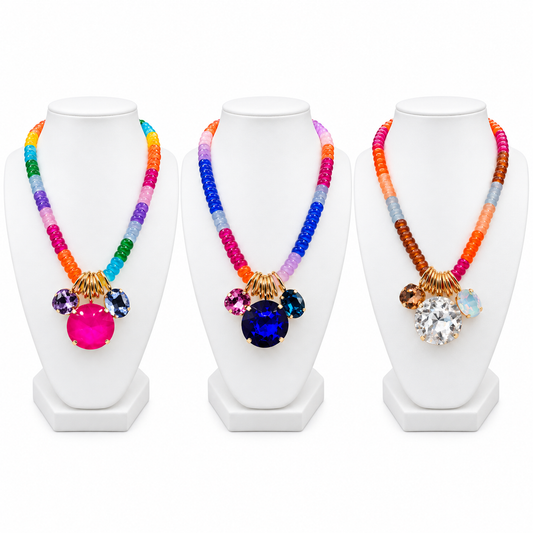 Extra & Exquisite Charm Statement Necklace Collection