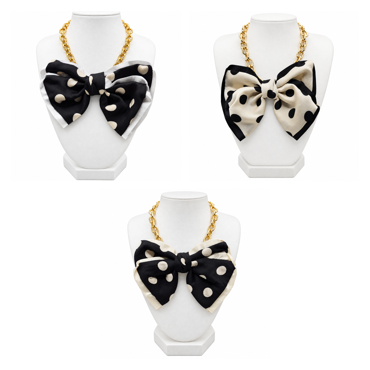 Bow Down, Darling! Bow Necklace Collection