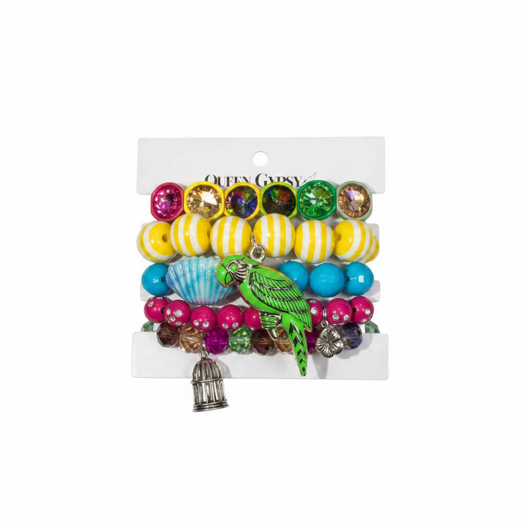 Parrot Bay Bracelet Stack