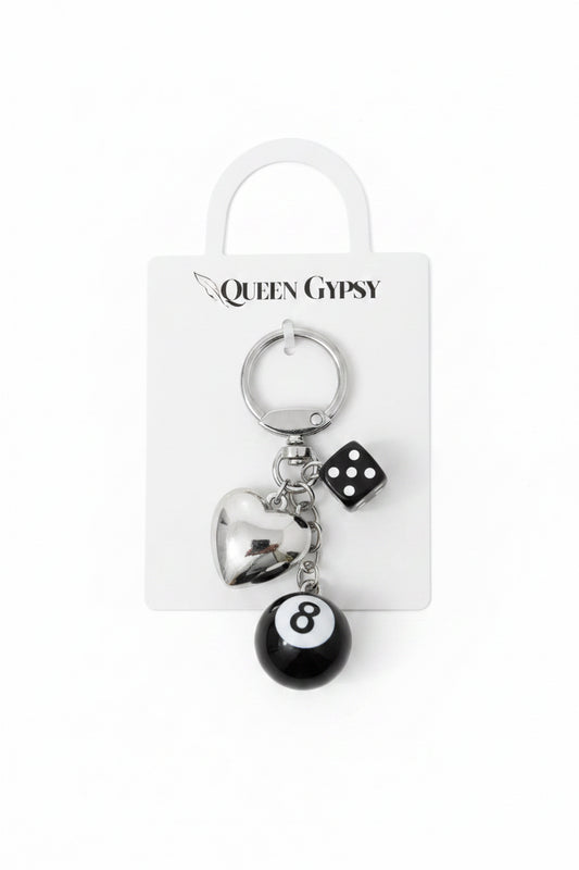 Lucky Roll Dice Bag Charm