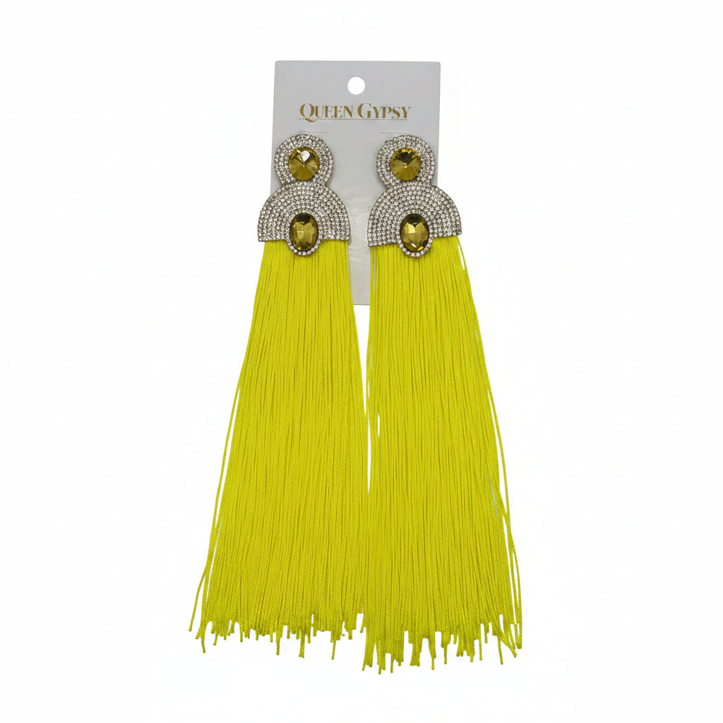 Electric Fringe Earrings