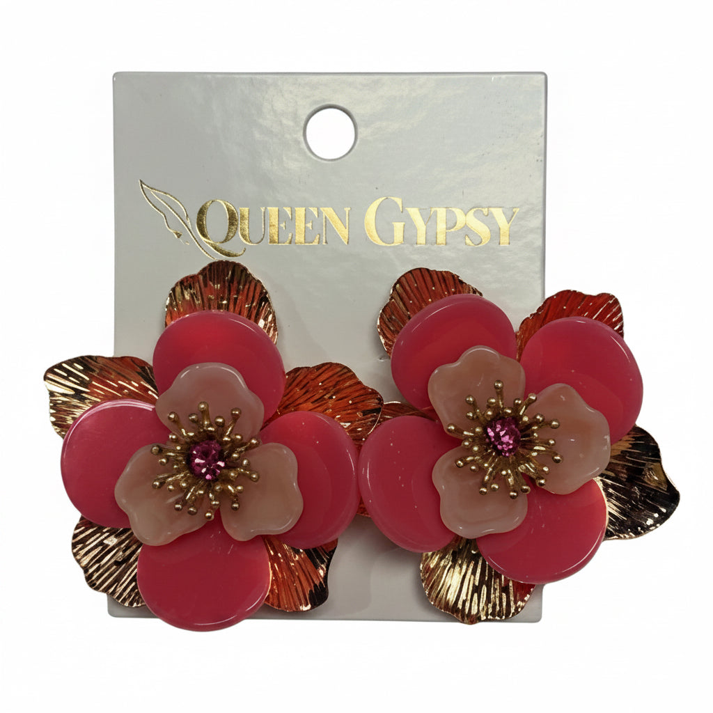Golden Garden Earrings