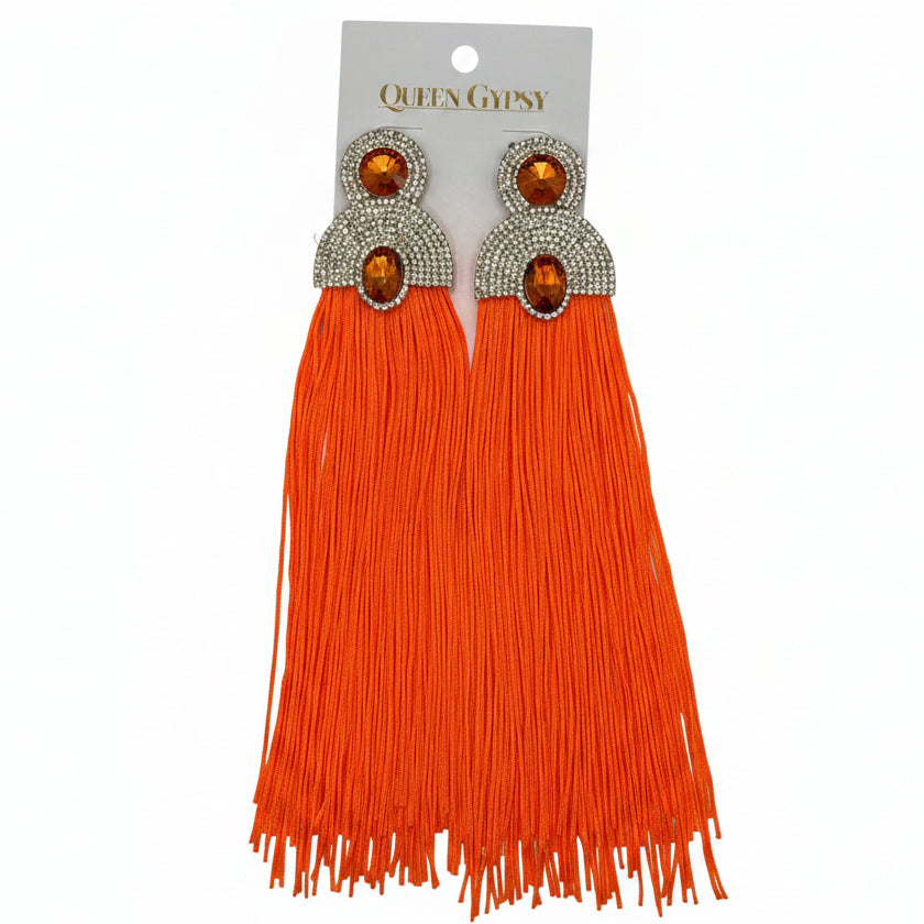 Electric Fringe Earrings