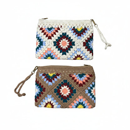 Crochet clutch