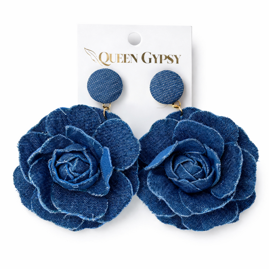Indigo Romance Earring