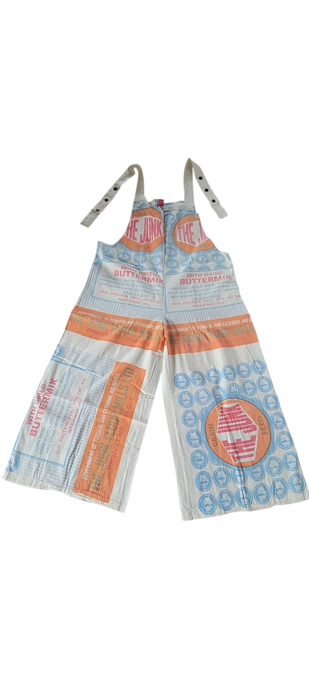 Flour Sack Bib Overalls