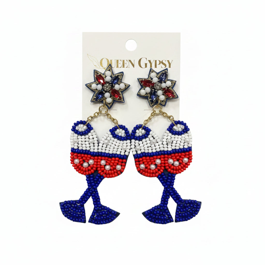 Liberty Toast Earrings