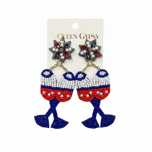 Liberty Toast Earrings