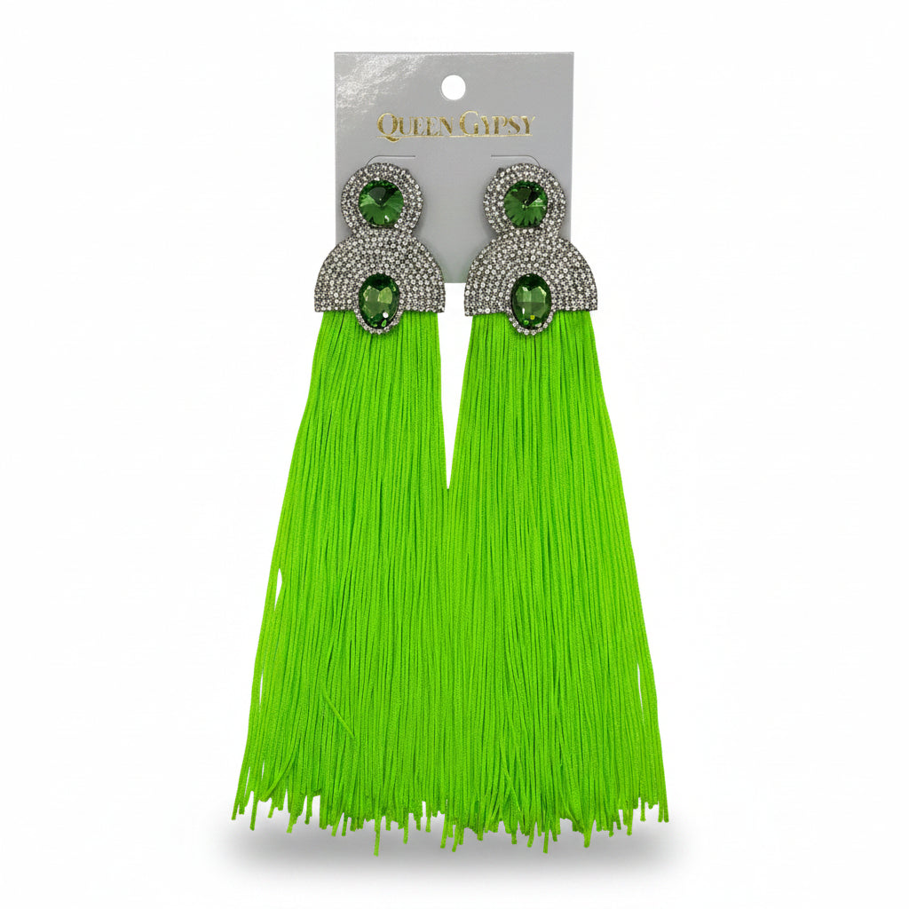 Electric Fringe Earrings