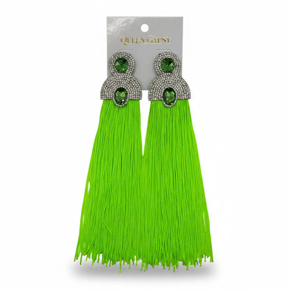 Electric Fringe Earrings