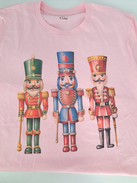 QG-Pink Traditional Nutcracker Tshirt