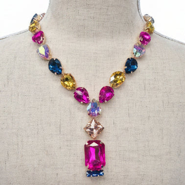 Abstract Radiance Necklace