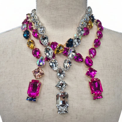 Abstract Radiance Necklace