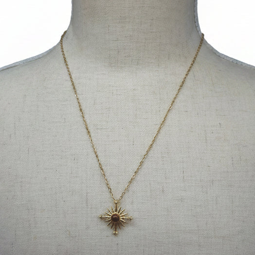Celestial North Star Necklace