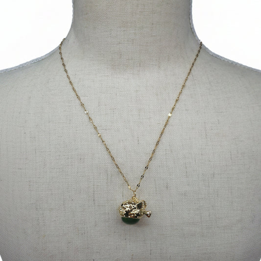 Precious Pufferfish Necklace