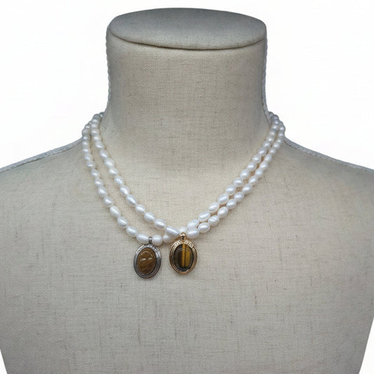 Pearl Sand and Surf Necklace