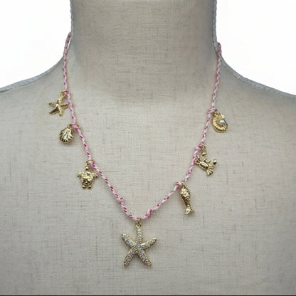Seaside Treasures Cord Necklace