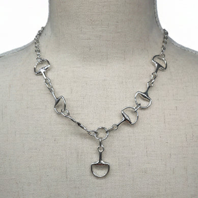 Snaffle Horse Bit Necklace