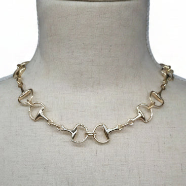 Horse Bit Chain Necklace