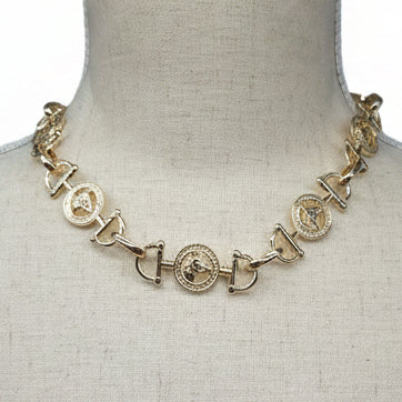 Horse Snaffle Chain Necklace