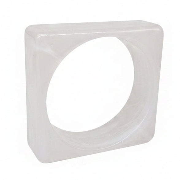 Square Acrylic Designer Bangle Bracelet