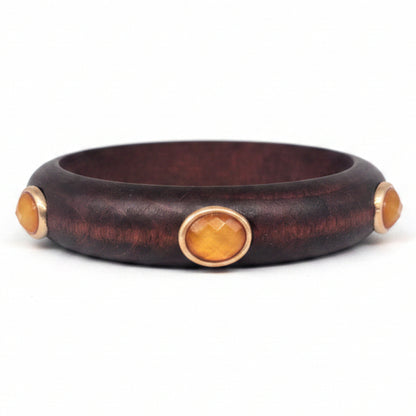 Wooden Cabochon Bangle