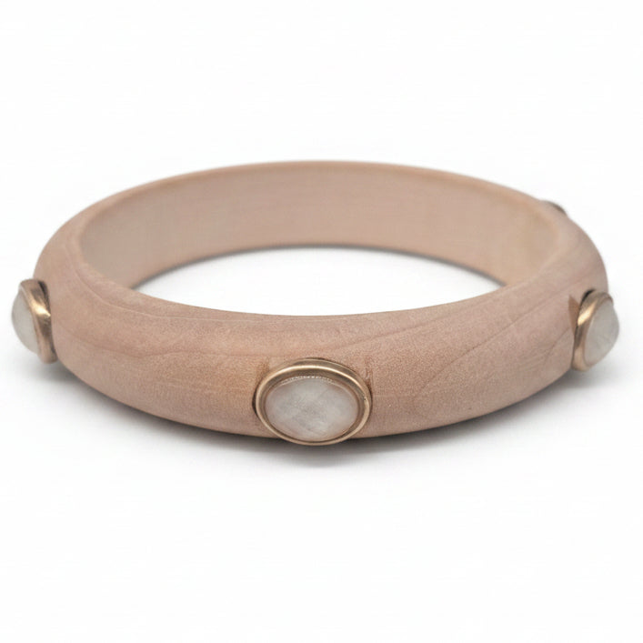 Wooden Cabochon Bangle