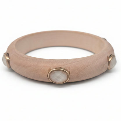 Wooden Cabochon Bangle