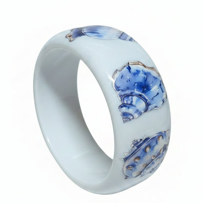 Seashells Acrylic Bangle