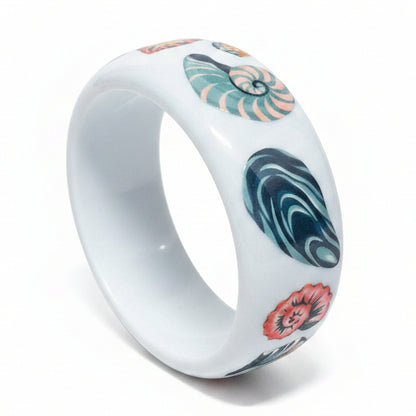 Seashells Acrylic Bangle
