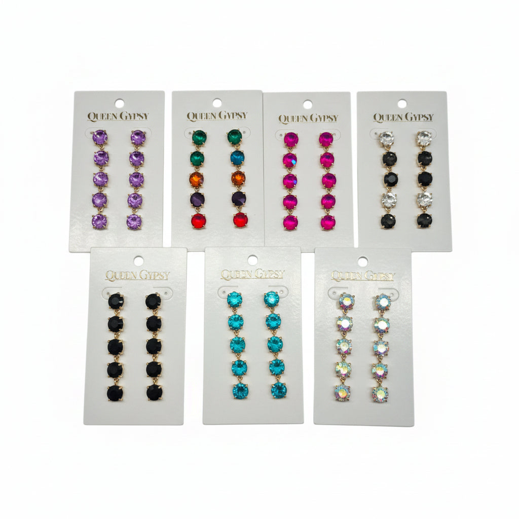 Glitz & Glam Elegant Drop Earrings