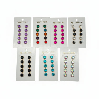 Glitz & Glam Elegant Drop Earrings