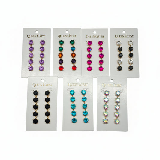Glitz & Glam Elegant Drop Earrings