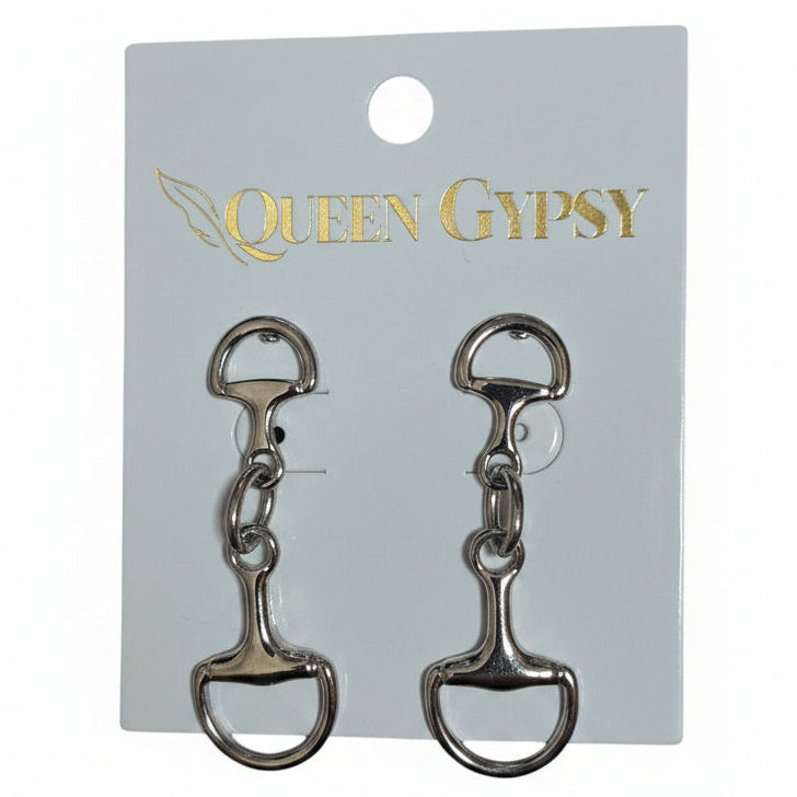 Horse Bit Post Earring