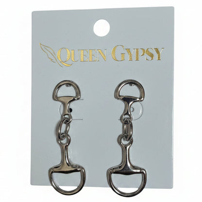 Horse Bit Post Earring
