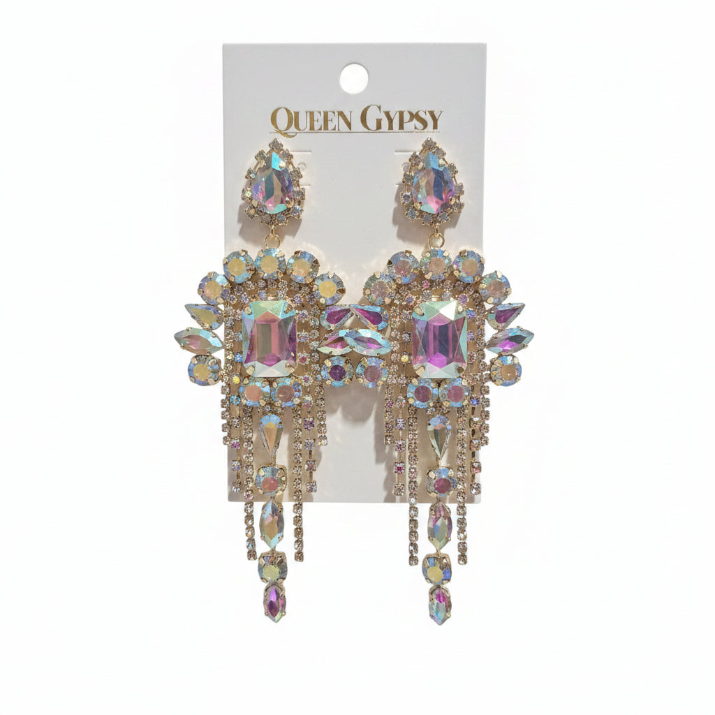 Showstopper Shimmer Chandelier Earrings