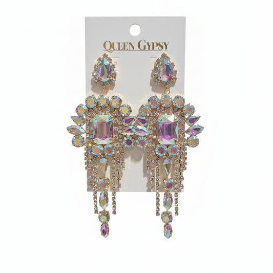 Showstopper Shimmer Chandelier Earrings