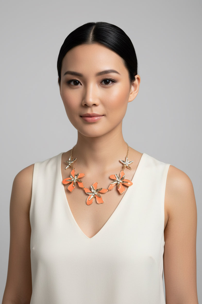Petals in Bloom Statement Necklace