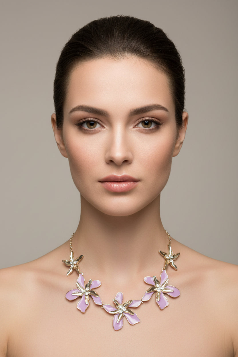 Petals in Bloom Statement Necklace