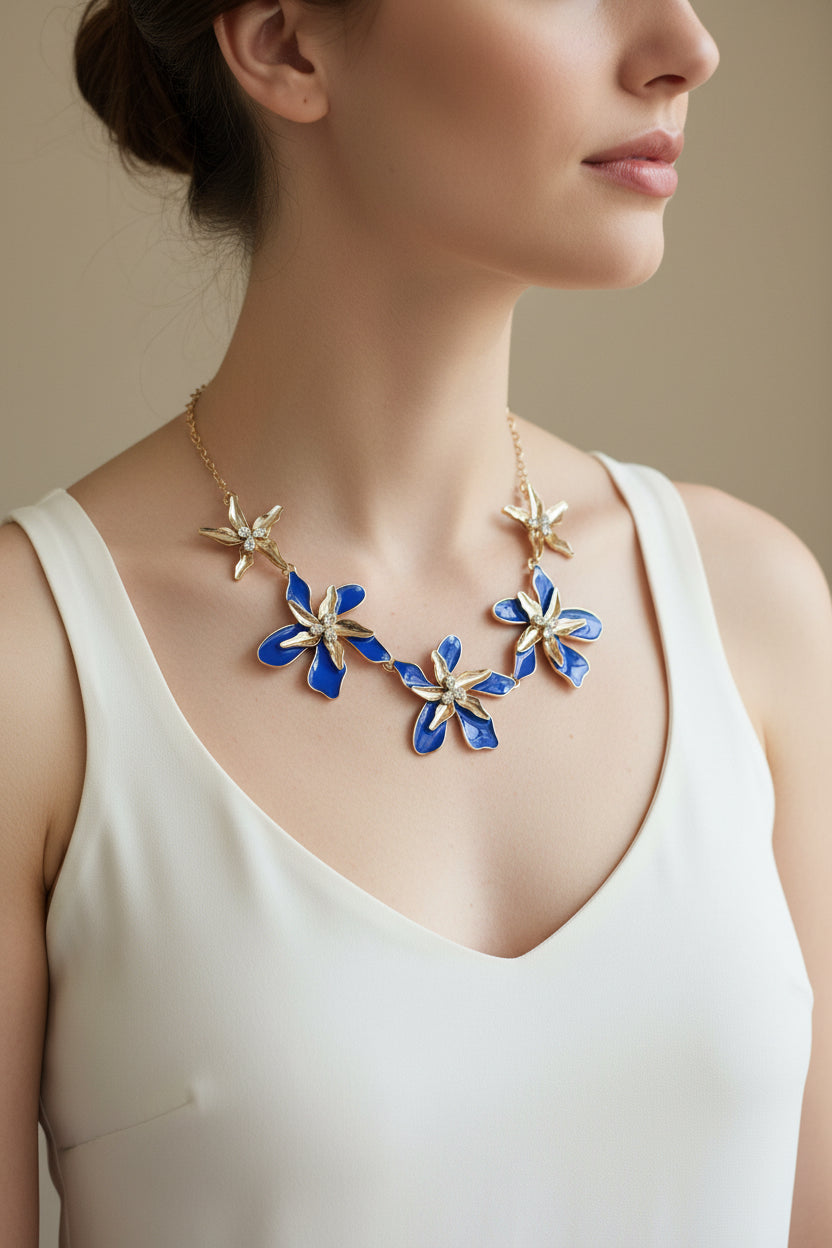 Petals in Bloom Statement Necklace