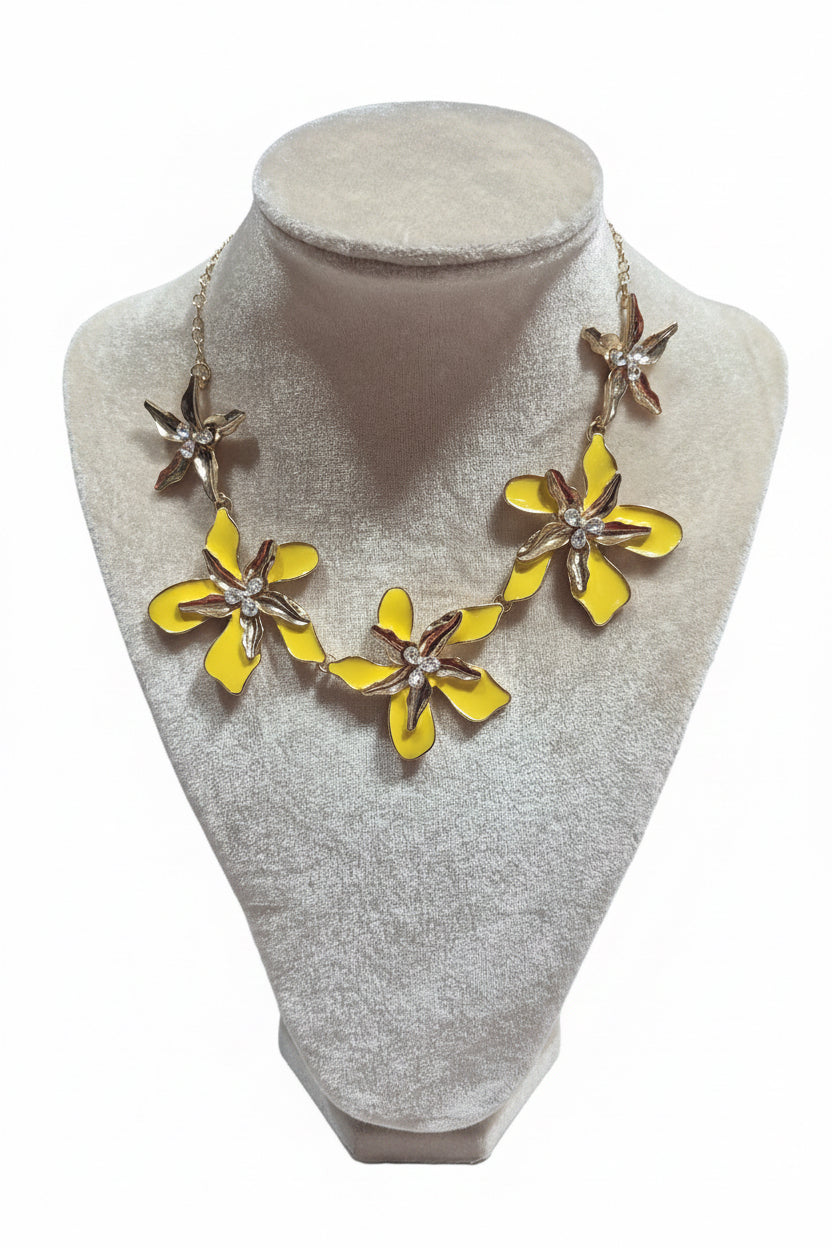 Petals in Bloom Statement Necklace