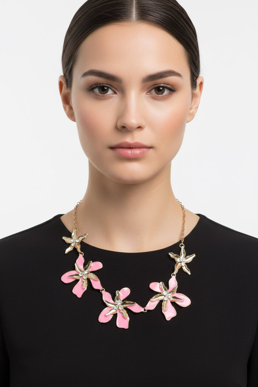 Petals in Bloom Statement Necklace