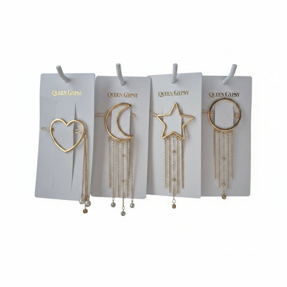Celestial Streamers Hair Clip Collection
