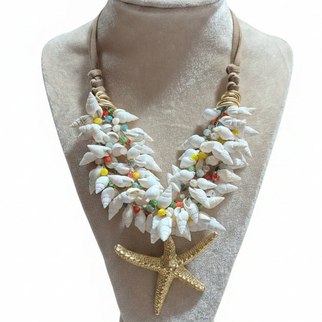 Mermaid On Main Street Statement Necklace