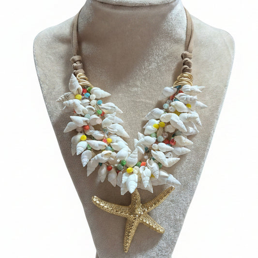 Mermaid On Main Street Statement Necklace