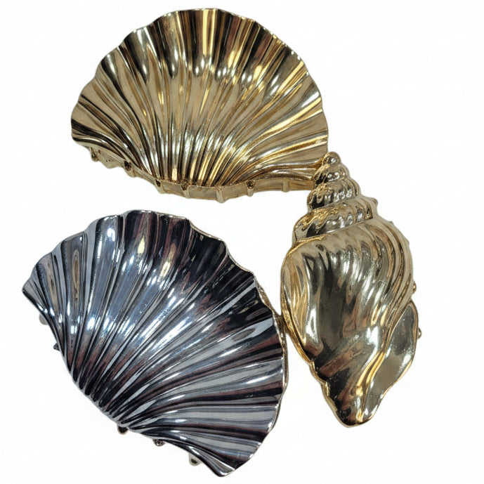Seashell Hairclips