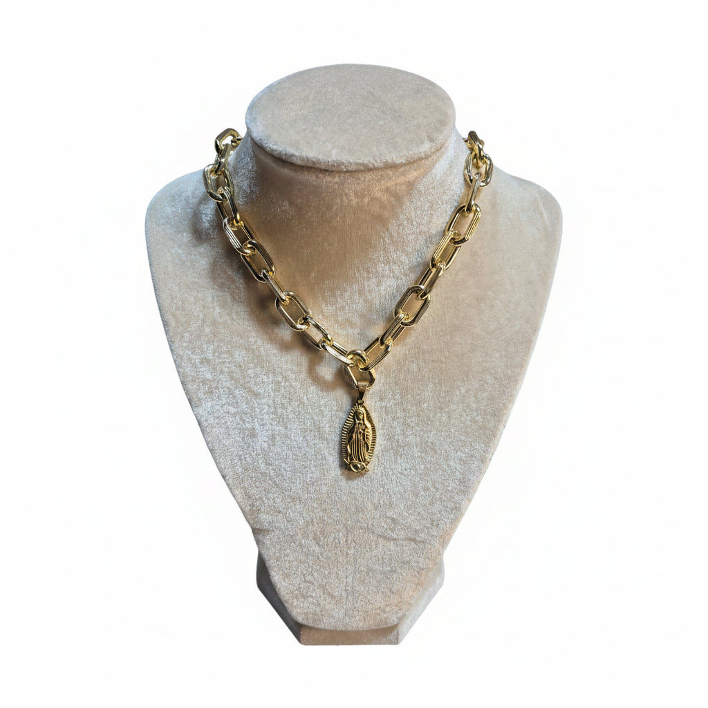 Guadalupe Heavy Link Necklace