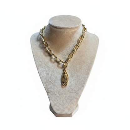 Guadalupe Heavy Link Necklace